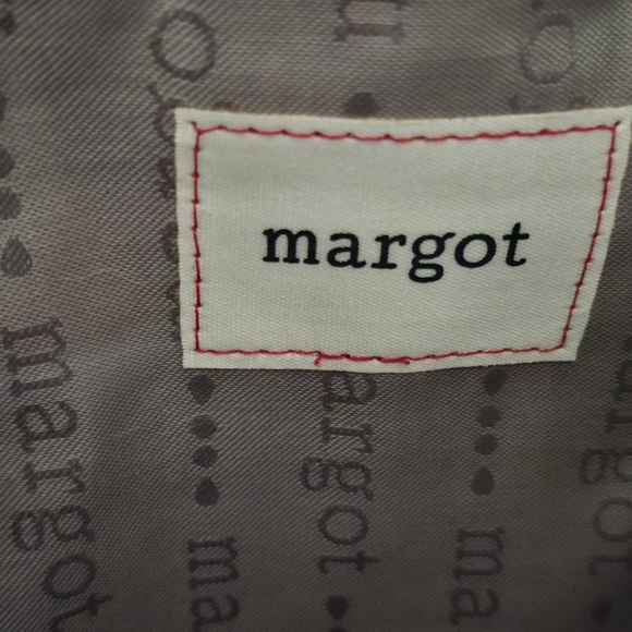 Brown Leather Shoulder Bag MARGOT - Picture 5 of 6